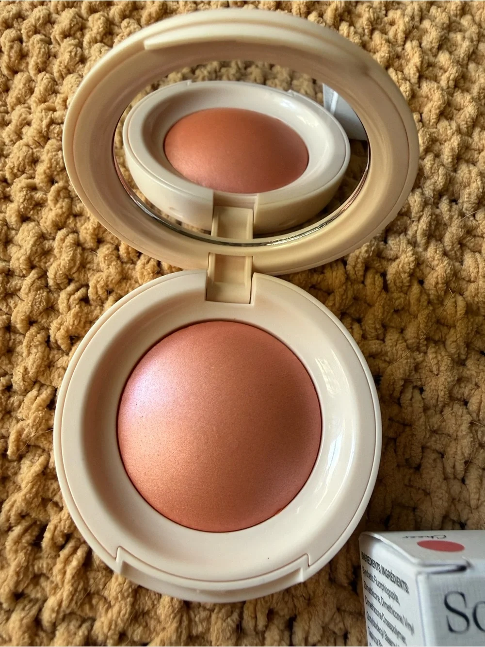 Rare Beauty Soft Pinch Baked Blush — Peach-Pink Cheer